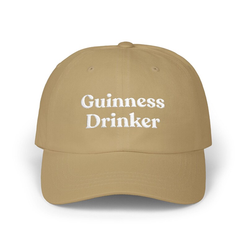 Guinness Drinker, Embroidered St Patrick's Day Hat image 2