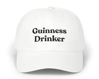 Guinness Drinker, Embroidered St Patrick's Day Hat