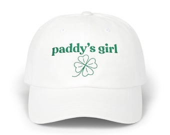 Paddy's Girl, Embroidered Shamrock St. Patrick's Day Hat