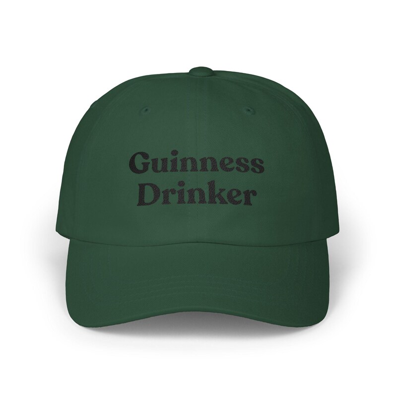 Guinness Drinker, Embroidered St Patrick's Day Hat imagem 3
