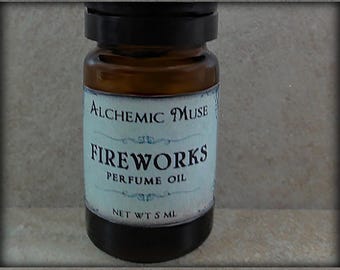 Fireworks - Perfume Oil – Red Velvet Cake, Cream Cheese Buttercream, Ripe Blueberries – Summer Lovin’ Collection