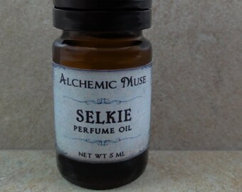 Selkie - Perfume Oil - Sea Foam Greens, Salty Air, Sun-Bleached Driftwood - Springtime Collection