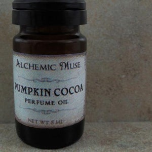 Pumpkin Cocoa - Perfume Oil - Spiced Pumpkin, Belgian Chocolate, Cocoa Absolute - Pumpkinfest Collection