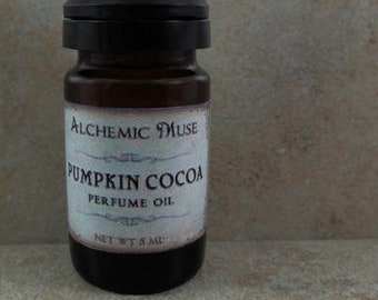 Pumpkin Cocoa - Perfume Oil - Spiced Pumpkin, Belgian Chocolate, Cocoa Absolute - Pumpkinfest Collection