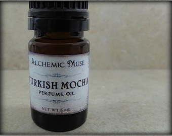 Turkish Mocha - Perfume Oil - Turkish Coffee, Marshmallow, Hazelnut, Cocoa Absolute - Holiday Fantastique Collection