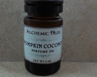 Pumpkin Coconut - Perfume Oil - Pumpkin Puree, Coconut Cream, Warm Praline - Pumpkinfest Collection