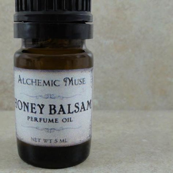 Honey Balsam - Perfume Oil - Honey Citrus, Toffee, Frankincense, Myrrh - Springtime Collection