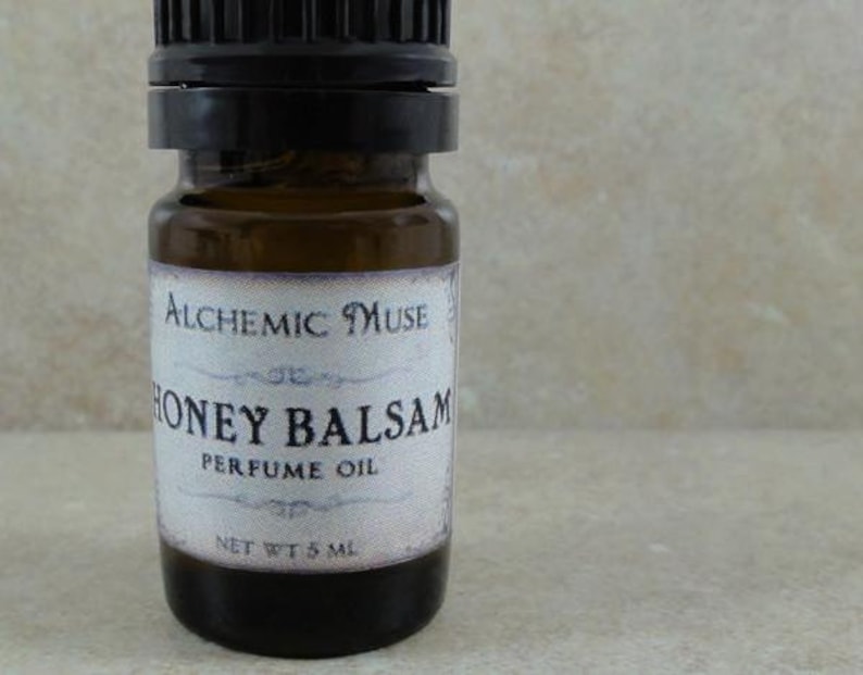 Honey Balsam Perfume Oil Honey Citrus, Toffee, Frankincense, Myrrh Springtime Collection image 1