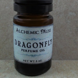 Dragonfly - Perfume Oil - Green Moss, Dampened Earth, Bay Rum - Springtime Collection