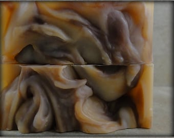 Scarecrow - Handmade Soap - Golden Hay, Dusty Flannel, Sweet Corn Husks - Autumn Collection