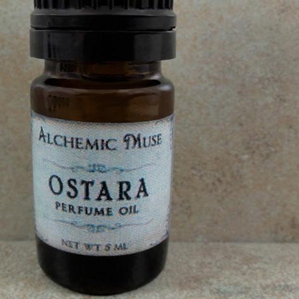 Ostara - Perfume Oil  - Hyacinth, Soft Greens, Myrrh - Springtime Collection