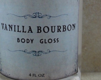 Vanilla Bourbon - Body Gloss - Vanilla Cream, Golden Butter, Aged Bourbon - Holiday Fantastique Collection