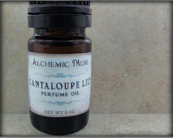 Cantaloupe Lily - Perfume Oil - Ripe Cantaloupe and Asiatic Lily - Springtime Collection