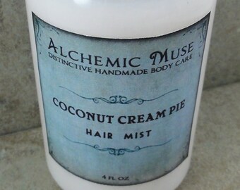 Coconut Cream Pie - Hair Mist - Detangler & Styling Primer - Just Desserts Collection