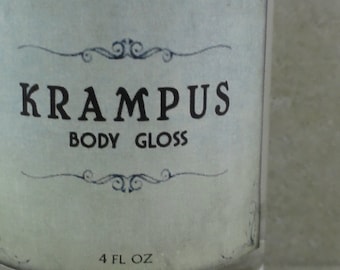 Krampus - Body Gloss - Birch Switches, Soft Spice, Caramelized Sugar - Winter Collection