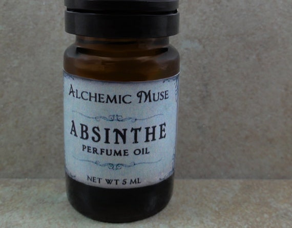 Absinthe Perfume Oil Fresh Green Herbs, Wormwood, Green Anise