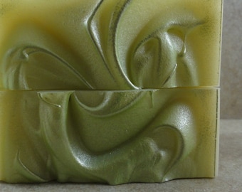 Absinthe - Handmade Soap - Fresh Green Herbs, Wormwood, Green Anise - Springtime Collection