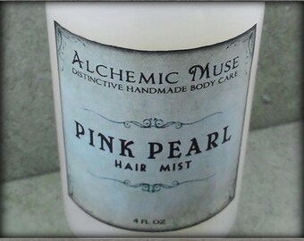 Pink Pearl - Hair Mist - Detangler & Styling Primer - Juicy Watermelon, Tahitian Vanilla, Sea Air – Summer Lovin’ Collection