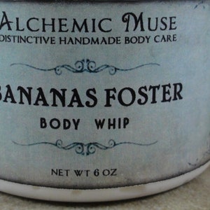 Bananas Foster - Body Whip - Just Desserts Collection