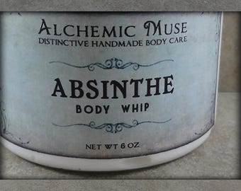 Absinthe - Body Whip - Fresh Green Herbs, Wormwood, Green Anise - Springtime Collection