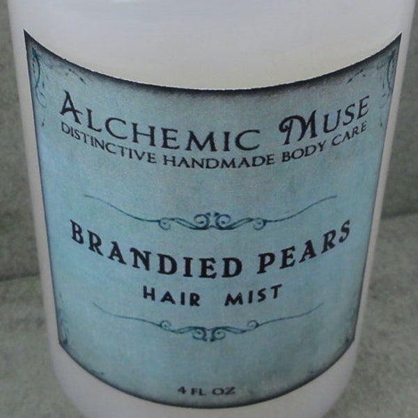 Brandied Pears- Hair Mist - Detangler & Styling Primer - Just Desserts Collection