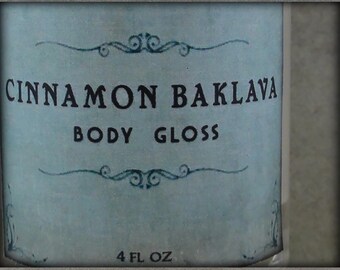 Cinnamon Baklava - Body Gloss - Just Desserts Collection