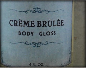 Crème Brûlée - Body Gloss - Just Desserts Collection