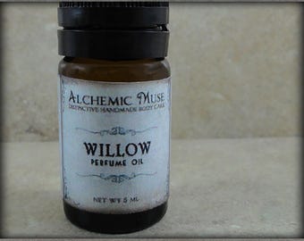 Willow - Perfume Oil - Crisp Leaves, Green Tea, Water Lily - Springtime Collection