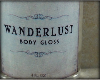 Wanderlust - Body Gloss - Lush Green Leaves, Fruity Florals, Rich Earth - Springtime Collection