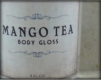 Mango Tea - Body Gloss - Fresh Mango, Sweet Tea, Vanilla Bean
