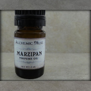Marzipan - Perfume Oil - Sweet Almond, Raw Sugar, Buttery Vanilla - Holiday Fantastique Collection image 1