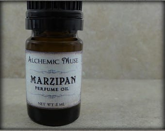 Marzipan - Perfume Oil - Sweet Almond, Raw Sugar, Buttery Vanilla - Holiday Fantastique Collection