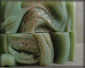 Goblin - Handmade Soap - Pomegranate, Green Mandarin,  Precious Woods