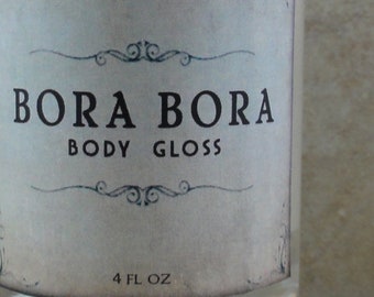 Bora Bora - Body Gloss - Island Flowers, Fresh Lime, Tahitian Vanilla - Tropical Paradise Collection