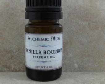 Vanilla Bourbon - Perfume Oil - Vanilla Cream, Golden Butter, Aged Bourbon - Holiday Fantastique Collection