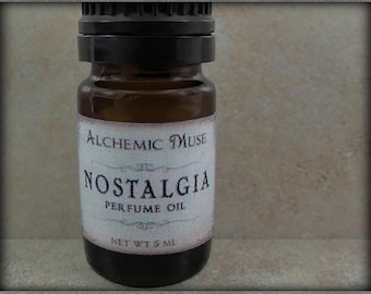 Nostalgia (New Blend) - Perfume Oil -Black Tea, Sweet Cream, Turkish Rose - Valentine Collection