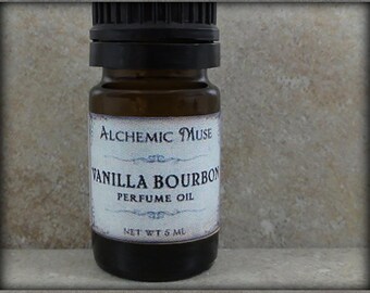 Vanilla Bourbon - Perfume Oil - Vanilla Cream, Golden Butter, Aged Bourbon - Holiday Fantastique Collection