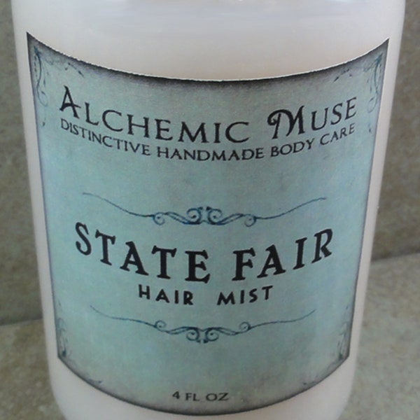 State Fair - Hair Mist - Detangler & Styling Primer – Lemonade, Ripe Blackberries, Spun Sugar – Summer Lovin’ Collection