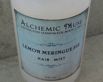 Lemon Meringue Pie - Hair Mist - Detangler & Styling Primer - Just Desserts Collection