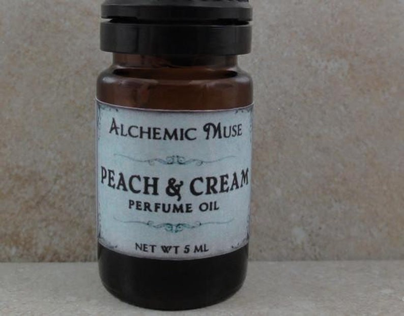 Peach & Cream Perfume Oil Juicy Peaches Fresh Sweet Cream Etsy