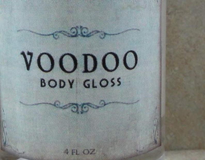 Voodoo Body Gloss Madagascar Vanilla, Rare Orchid, Cocoa Pods Valentine Collection image 1