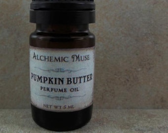 Pumpkin Butter - Perfume Oil - Pumpkin Puree, Apple Butter, Golden Amber - Pumpkinfest Collection