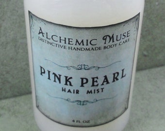 Pink Pearl - Hair Mist - Detangler & Styling Primer - Juicy Watermelon, Tahitian Vanilla, Sea Air – Summer Lovin’ Collection