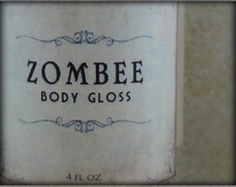 ZomBee - Body Gloss - Honeycomb, Crushed Clove, Dark Patchouli