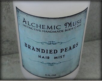 Brandied Pears- Hair Mist - Detangler & Styling Primer - Just Desserts Collection