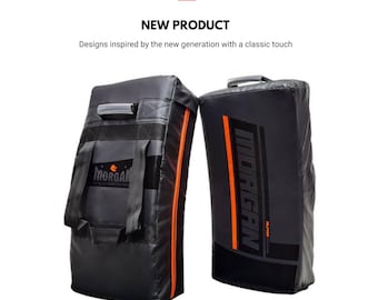 Scudo curvo per calci, MMA Boxing, Strike Pad, Muay Thai, Kickboxing, Fitness, Allenamento, Palestra, Regalo, Palestra di casa,
