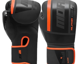 Guantoni da boxe Morgan personalizzati, realizzati a mano con precisione, allenamento di sparring, palestra di boxe, regalo, fitness, UFC, sport,