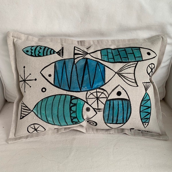 Fish Pillows Etsy