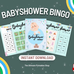 Baby Shower Bingo, Baby Shower Game, Printable Bingo, Baby Shower Activity, Baby Shower Ideas, Fun Baby Shower, Baby Shower Printables