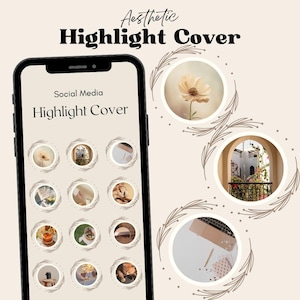 Aesthetic Instagram highlights cover 60 bundles Instagram highlight cover aesthetic elegant highlights cover for social media influences